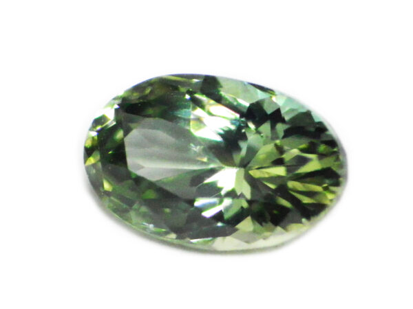 GREEN SAPPHIRE UNHEATED 0.75 CTS 18738 - GORGEOUS GEM FOR ENGAGEMENT RING