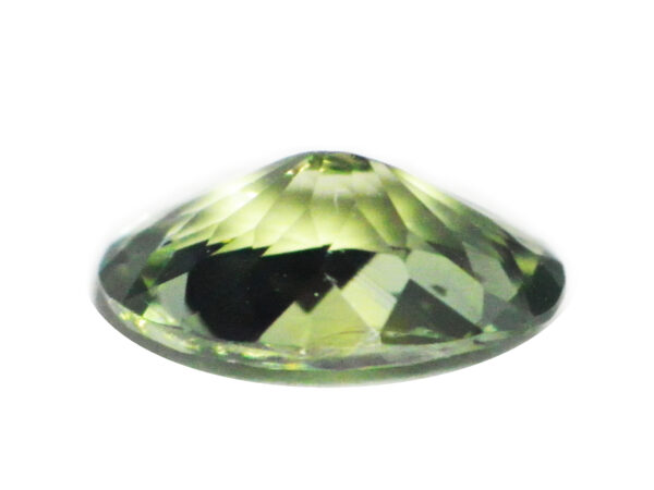 GREEN SAPPHIRE UNHEATED 0.69 CTS 19009 - GORGEOUS GEM FOR ENGAGEMENT RING - Image 2