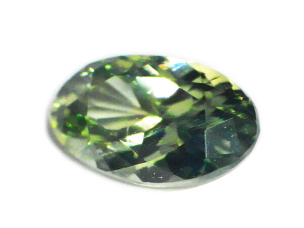 GREEN SAPPHIRE UNHEATED 0.69 CTS 19009 - GORGEOUS GEM FOR ENGAGEMENT RING - Image 4