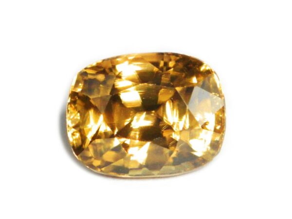 ZIRCON GOLDEN - BROWN 3.57 CTS - SRI LANKA NATURAL GEMSTONE