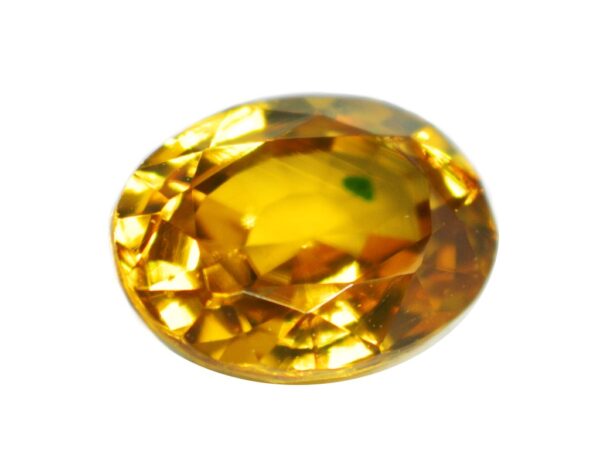 ZIRCON GOLDEN YELLOW 2.71 Cts 19395 - NATURAL SRI LANKA GEMSTONE - Image 4