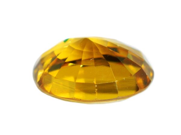 ZIRCON GOLDEN YELLOW 2.71 Cts 19395 - NATURAL SRI LANKA GEMSTONE - Image 3