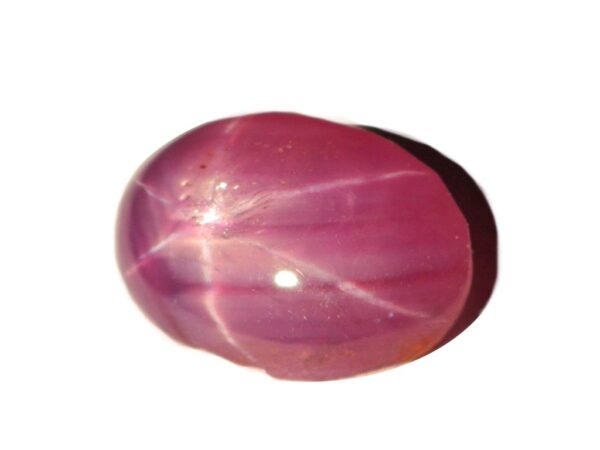 STAR SAPPHIRE PINK 6 RAY 1.11 CTS 19602 - NATURAL CEYLON LOOSE GEM - Image 3