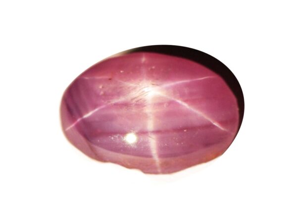 STAR SAPPHIRE PINK 6 RAY 1.11 CTS 19602 - NATURAL CEYLON LOOSE GEM - Image 2