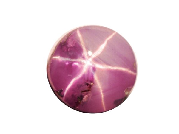 STAR SAPPHIRE PINK 6 RAY 0.52 Cts 19604 - NATURAL CEYLON LOOSE GEM