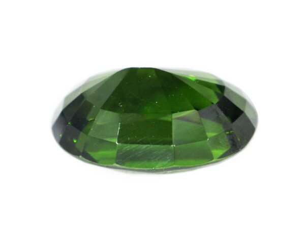 ZIRCON NATURAL DEEP GREEN 4.48 Cts 19736 - Flawless Gorgeous Deep Green - Image 2