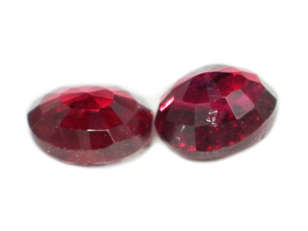 RUBY PAIR DARK RED 0.49 Cts 19899 - Sri Lanka Natural Gemstone