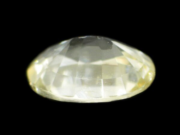 YELLOW SAPPHIRE UNHEATED 0.68 Cts NATURAL SRI LANKA LOOSE GEM - Image 3