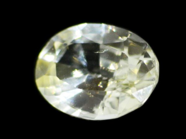 YELLOW SAPPHIRE UNHEATED 0.68 Cts NATURAL SRI LANKA LOOSE GEM - Image 2