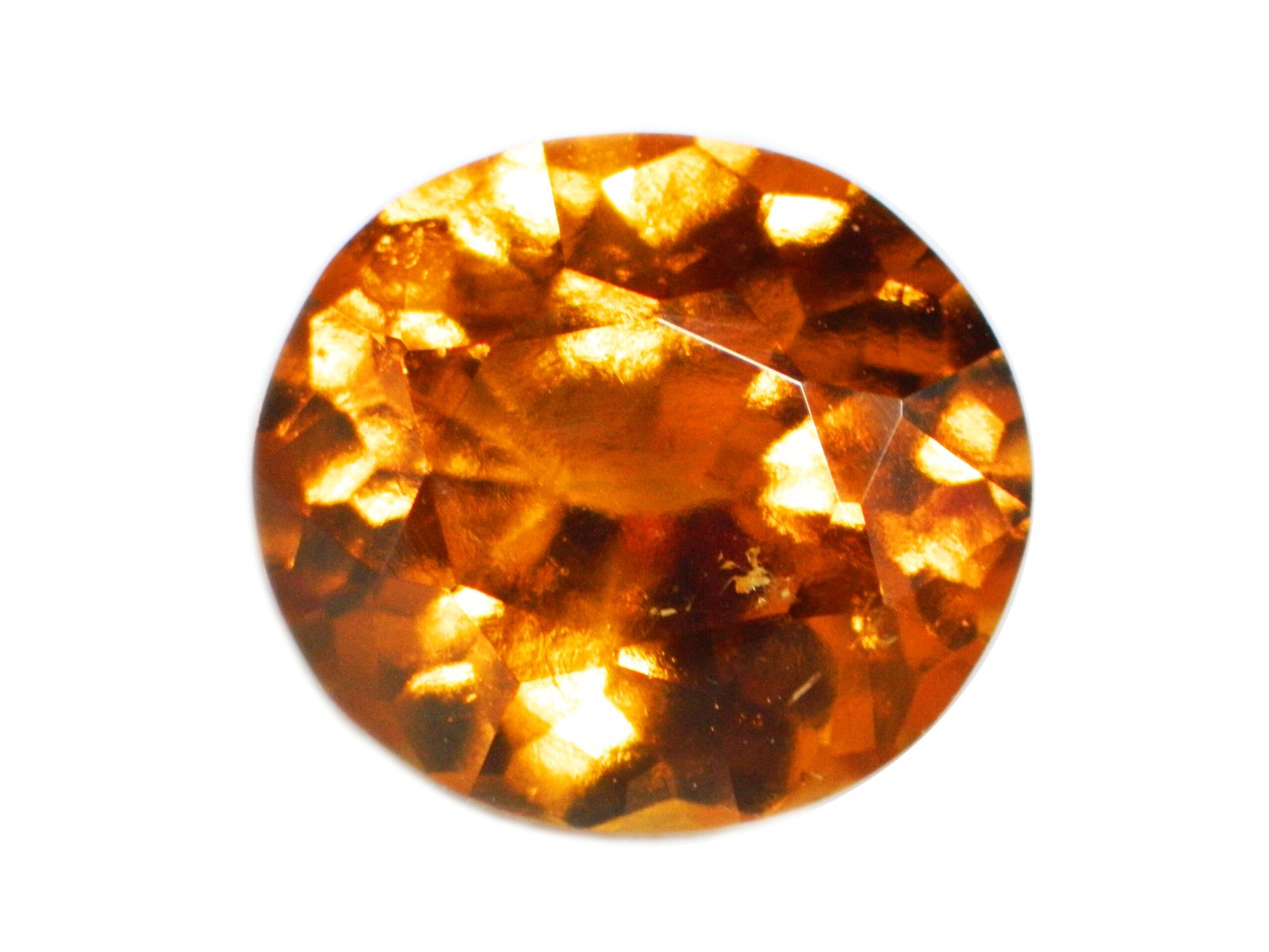HESSONITE GARNET 1.53 Cts 19956 - NATURAL CEYLON LOOSE GEMSTONE