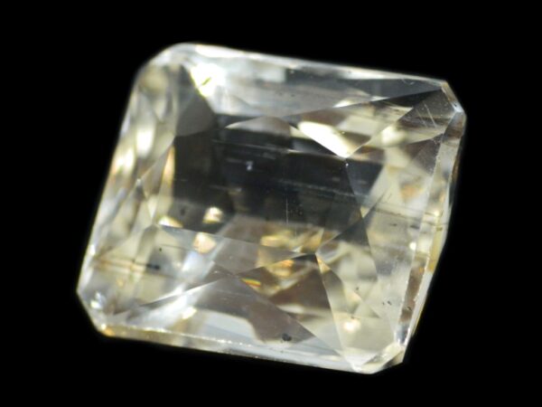 CERTIFIED SCAPOLITE YELLOW 12.48 CARATS NATURAL CEYLON LOOSE GEM - 20035 - Image 2