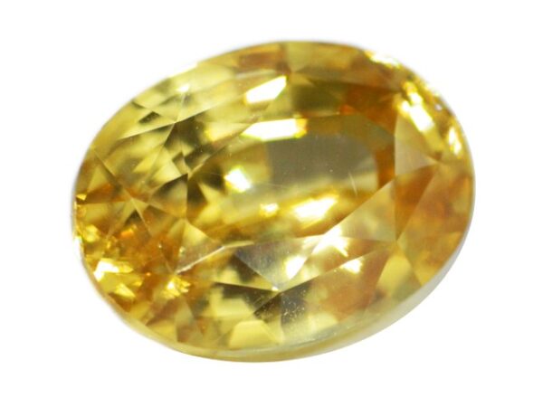 ZIRCON GOLDEN YELLOW 6.43 Cts - 20037 - A STUNNING BEAUTY