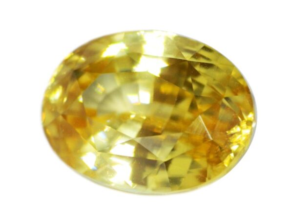 ZIRCON GOLDEN YELLOW 6.43 Cts - 20037 - A STUNNING BEAUTY - Image 2