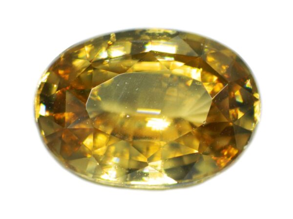 ZIRCON GOLDEN BROWN 3.50 Cts - NATURAL CEYLON GEMSTONE - 20064