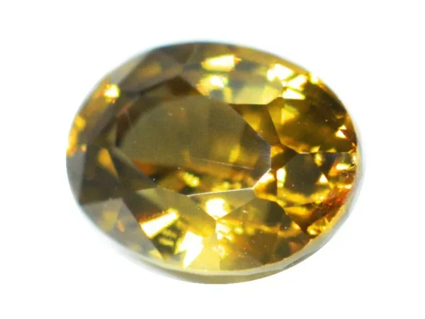 ZIRCON GOLDEN BROWN 3.64 CARATS - NATURAL SRI LANKA GEMSTONE - - Image 2