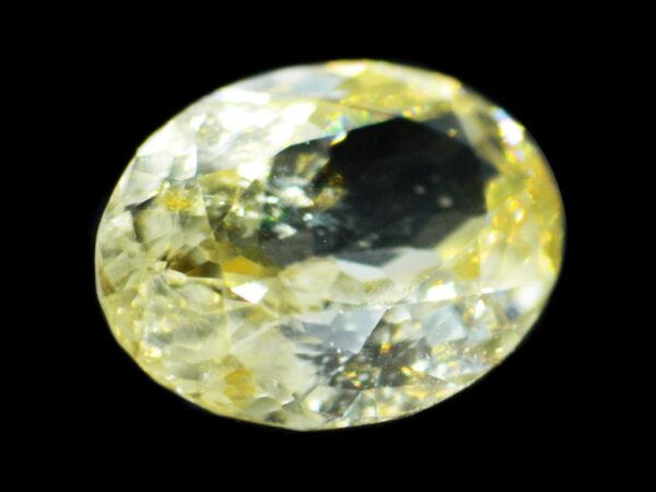 ZIRCON YELLOW 3.58 CARATS - NATURAL SRI LANKA LOOSE GEMSTONE - Image 4