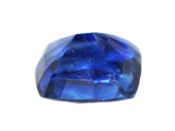 CERTIFIED BLUE SAPPHIRE ROYAL BLUE 0.81 Cts CUSHION SHAPE NATURAL SRI LANKA GEM - Image 3