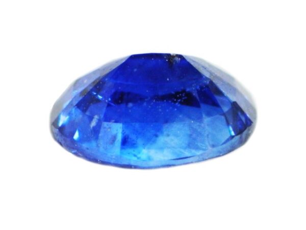 CERTIFIED BLUE SAPPHIRE ROYAL BLUE 0.59 CARATS OVAL SHAPE NATURAL SRI LANKA GEM - Image 3