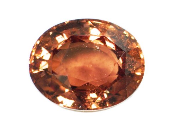 BROWN SAPPHIRE UNHEATED OVAL 2.07 CARATS CERTIFIED NATURAL SRI LANKA GEMSTONE