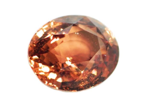 BROWN SAPPHIRE UNHEATED OVAL 2.07 CARATS CERTIFIED NATURAL SRI LANKA GEMSTONE - Image 2