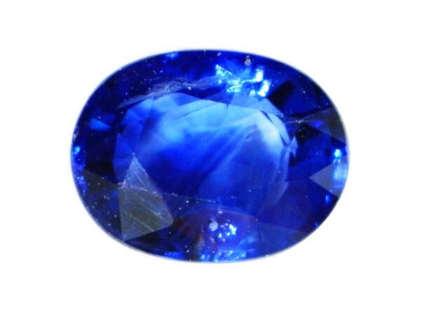 CERTIFIED BLUE SAPPHIRE ROYAL BLUE 0.52 CARATS OVAL SHAPE NATURAL SRI LANKA GEM