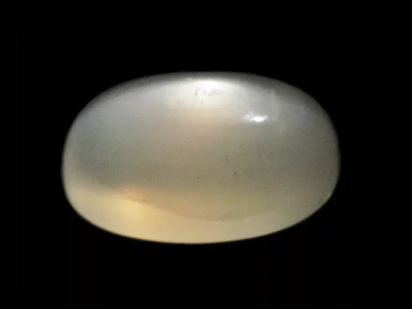 MOONSTONE CATS EYE LIGHT GREY OVAL SHAPE 12.23 Cts - SRI LANKA NATURAL GEMSTON - Image 4