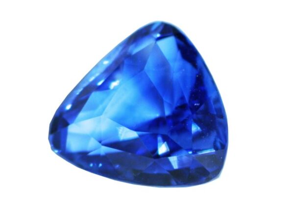 BLUE SAPPHIRE CORNFLOWER BLUE CUSHION TRIANGULAR 1.30 Cts SRI LANKA NATURAL GEM - Image 3