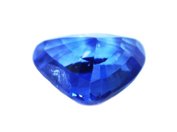 BLUE SAPPHIRE CORNFLOWER BLUE CUSHION TRIANGULAR 1.30 Cts SRI LANKA NATURAL GEM - Image 2