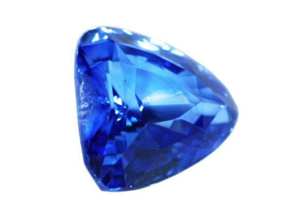 BLUE SAPPHIRE CORNFLOWER BLUE CUSHION TRIANGULAR 1.30 Cts SRI LANKA NATURAL GEM - Image 4