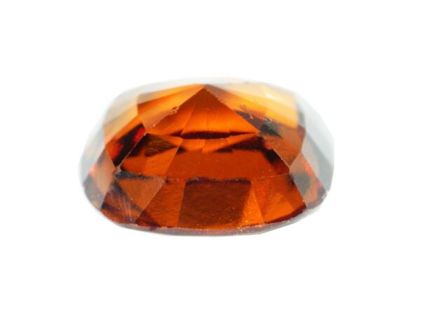 HESSONITE GARNET 4.24 CARATS CUSHION SHAPE NATURAL SRI LANKA GEMSTONE 20420 - Image 2