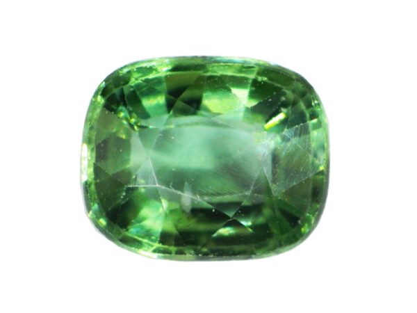 APATITE NEON GREEN CUSHION SHAPE 1.98 CARATS - NATURAL SRI LANKA GEMSTONE 20425