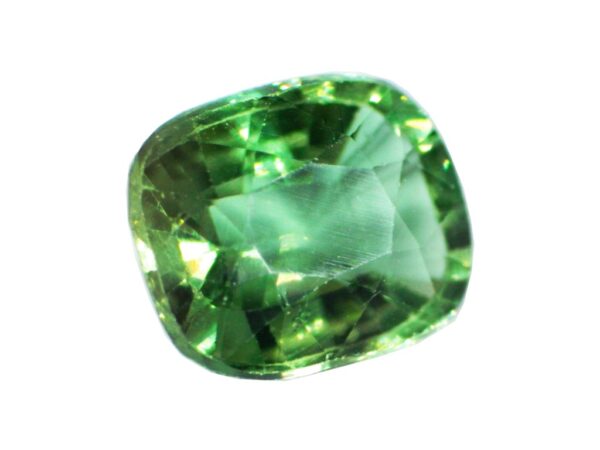 APATITE NEON GREEN CUSHION SHAPE 1.98 CARATS - NATURAL SRI LANKA GEMSTONE 20425 - Image 2