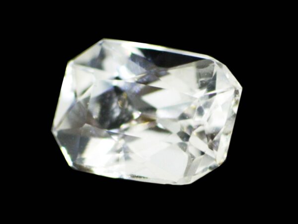 WHITE SAPPHIRE SCISSOR CUT 1.09 Cts - NATURAL SRI LANKA GEMSTONE 20440 - Image 3