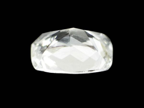 CERTIFIED WHITE SAPPHIRE UNHEATED CUSHION 1.03 Cts NATURAL CEYLON GEMSTONE 20443 - Image 4