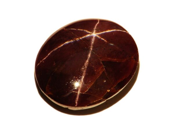 CERTIFIED GARNET 6 RAY STAR 46.37 Cts OVAL NATURAL CEYLON LOOSE GEMSTONE 20473 - Image 4