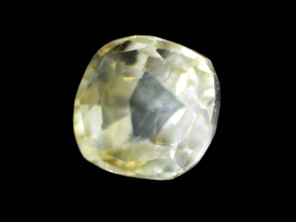 YELLOW SAPPHIRE UNHEATED 1.04 CTS CUSHION SHAPE NATURAL SRI LANKA LOOSE GEMSTONE