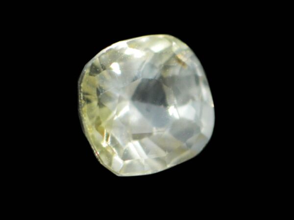 YELLOW SAPPHIRE UNHEATED 1.04 CTS CUSHION SHAPE NATURAL SRI LANKA LOOSE GEMSTONE - Image 4