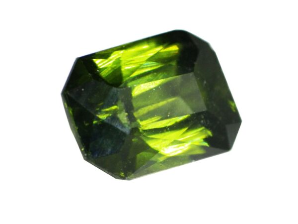 ZIRCON GREEN NATURAL 3.03 CARATS OCTAGON SHAPE SRI LANKA LOOSE GEMSTONE 20531 - Image 4