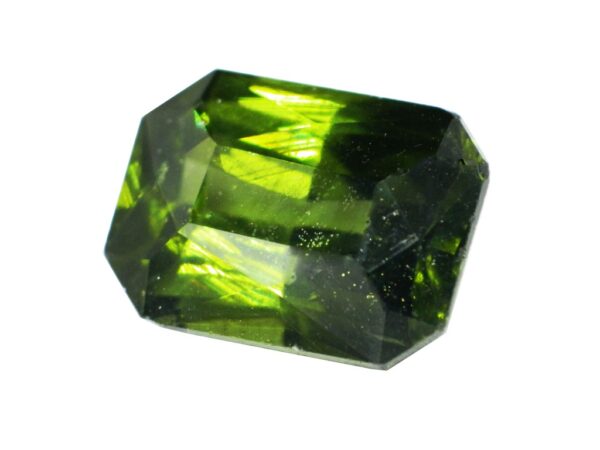 ZIRCON GREEN NATURAL 3.03 CARATS OCTAGON SHAPE SRI LANKA LOOSE GEMSTONE 20531 - Image 3