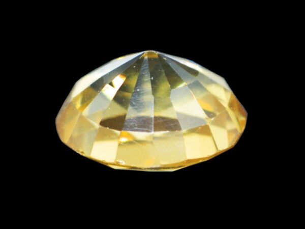 ZIRCON GOLDEN YELLOW NATURAL 3.00 Cts OVAL SHAPE SRI LANKA LOOSE GEMSTONE 20537 - Image 4