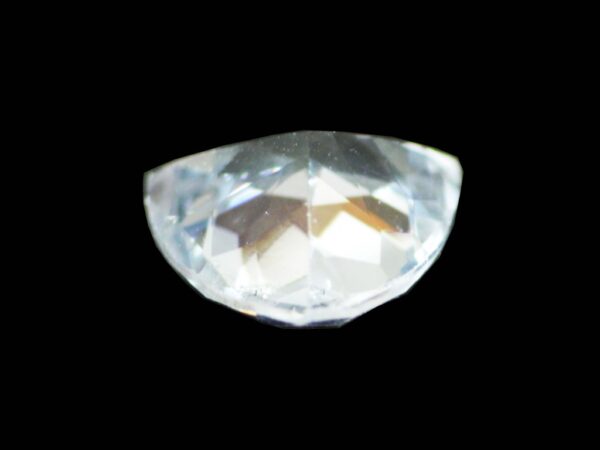 WHITE SAPPHIRE BLUE TINTED 1.13 Cts TRILLIANT SHAPE NATURAL SRI LANKA LOOSE GEM - Image 2