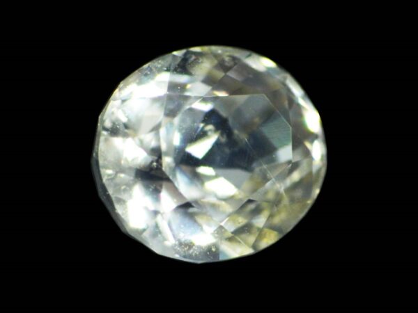 WHITE SAPPHIRE UNHEATED TINT OF YELLOW 2.23 Cts SRI LANKA GEM - Image 3