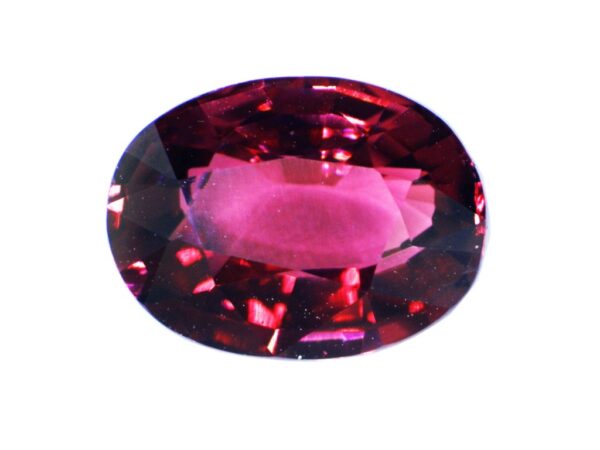 RHODOLITE GARNET STRAWBERRY RED 2.40Cts OVAL NATURAL CEYLON LOOSE GEMSTONE 20570