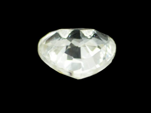 WHITE SAPPHIRE UNHEATED 1.15 Cts HEART SHAPE NATURAL SRI LANKA LOOSE GEMSTONE - Image 3