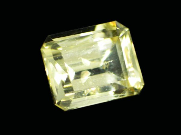 YELLOW SAPPHIRE UNHEATED 1.13 CTS - NATURAL SRI LANKA LOOSE GEMSTONE 20674 - Image 3