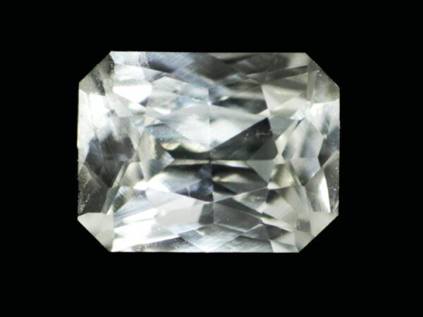 WHITE SAPPHIRE UNHEATED 1.50 CTS - NATURAL SRI LANKA LOOSE GEMSTONE 20724