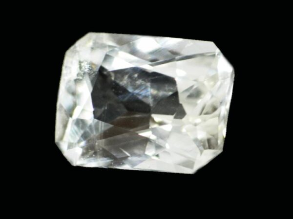 WHITE SAPPHIRE UNHEATED 1.50 CTS - NATURAL SRI LANKA LOOSE GEMSTONE 20724 - Image 4