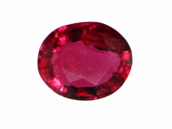 RUBY VIVID RED UNHEATED 0.28 Cts NATURAL SRI LANKA LOOSE GEMSTONE - 20748