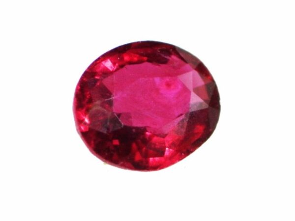 RUBY VIVID RED UNHEATED 0.28 Cts NATURAL SRI LANKA LOOSE GEMSTONE - 20748 - Image 2