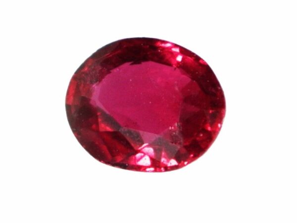 RUBY VIVID RED UNHEATED 0.28 Cts NATURAL SRI LANKA LOOSE GEMSTONE - 20748 - Image 4